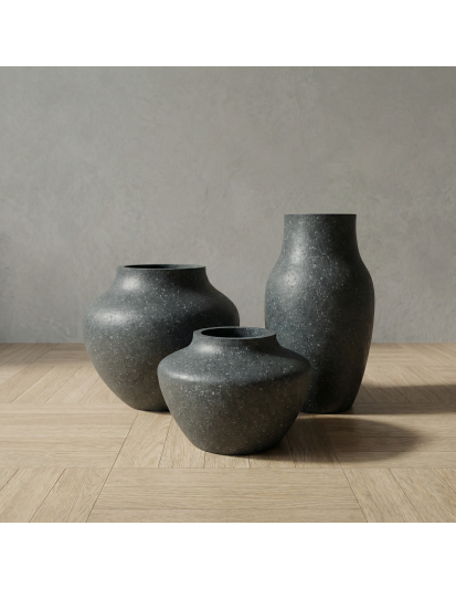 CUBE Hafif Beton Saksı CUBE Hafif Beton Saksı