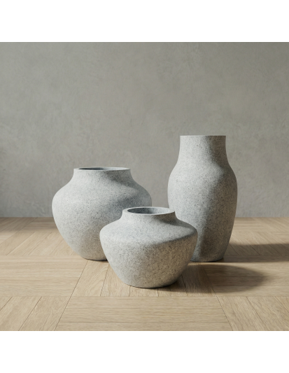 CUBE Hafif Beton Saksı CUBE Hafif Beton Saksı