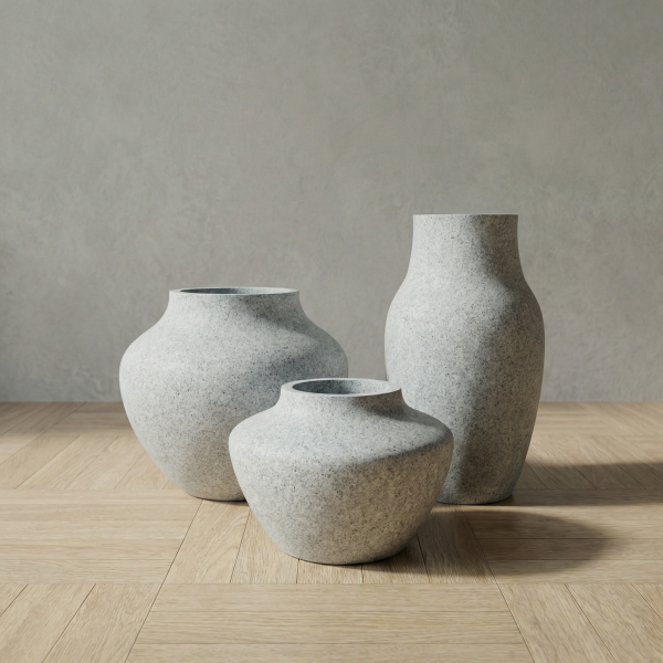 CUBE Hafif Beton Saksı