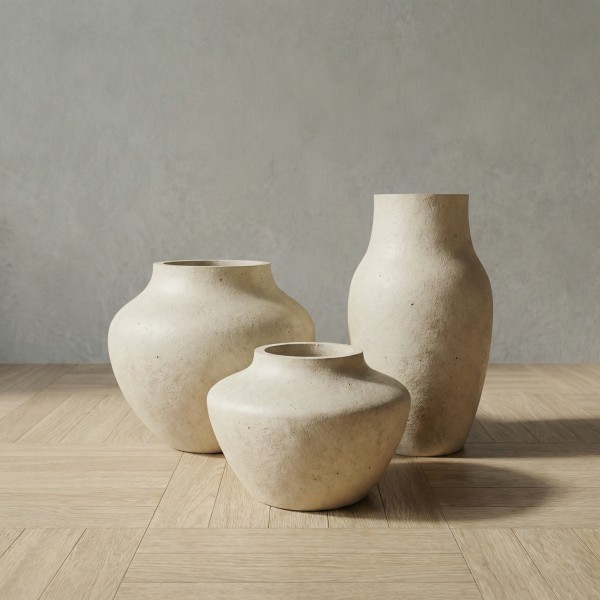 CUBE Hafif Beton Saksı