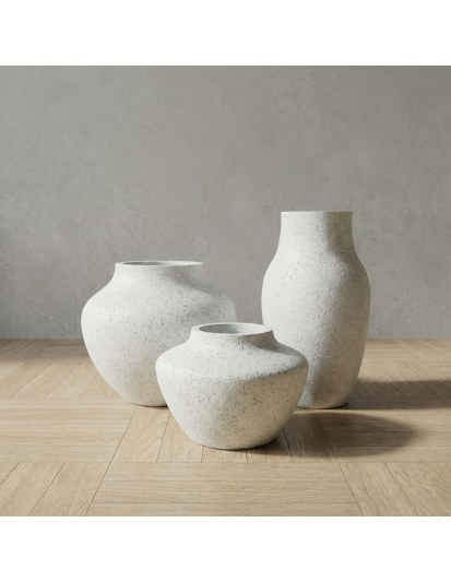 CUBE Hafif Beton Saksı CUBE Hafif Beton Saksı