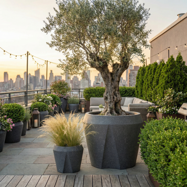 Dolina - Hafif Beton Saksı Dolina - Hafif Beton Saksı