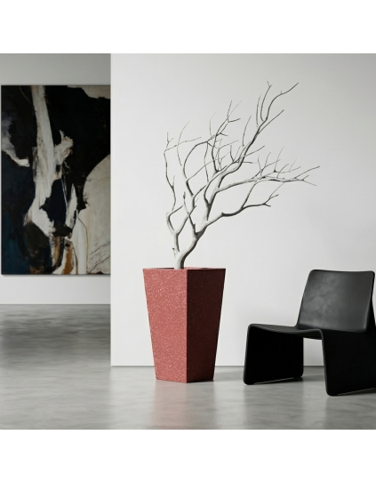 KONİK Hafif Beton Saksı 