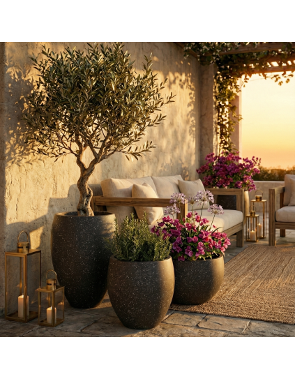 PRATICAL Hafif Beton Saksı 