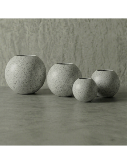 ROUND Hafif Beton Saksı 