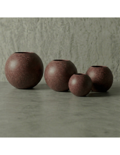 ROUND Hafif Beton Saksı 