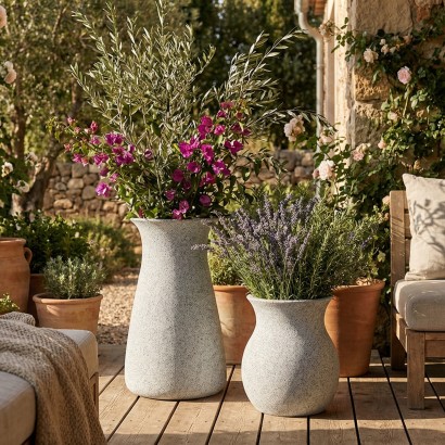 SAC Hafif Beton Saksı 