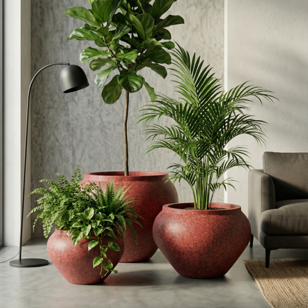 Lobben - Hafif Beton Saksı Lobben - Hafif Beton Saksı