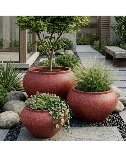 Lobben - Hafif Beton Saksı