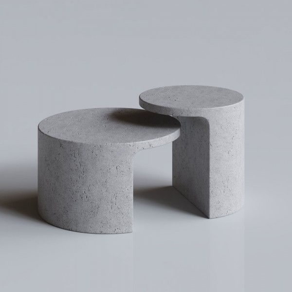 Halv Hafif Beton Sehpa