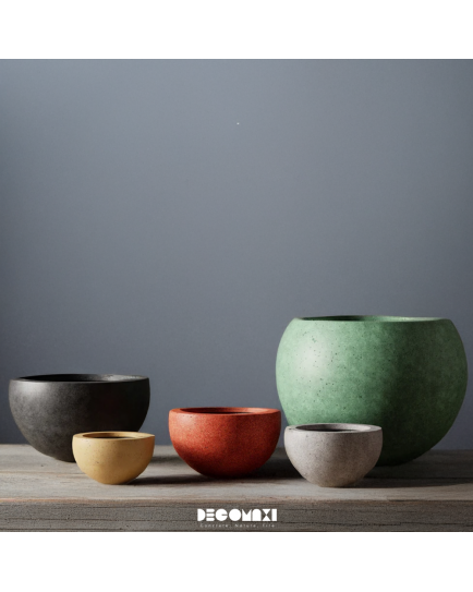 Medio - Hafif Beton Saksı