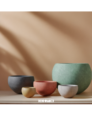 Medio - Hafif Beton Saksı