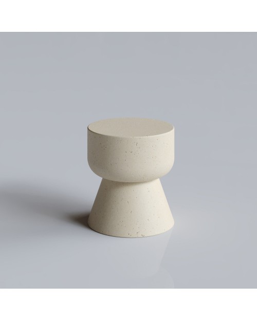 Mustroom Hafif Beton Sehpa