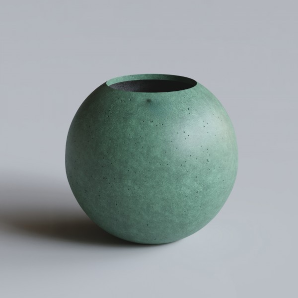 Round - Hafif Beton Saksı