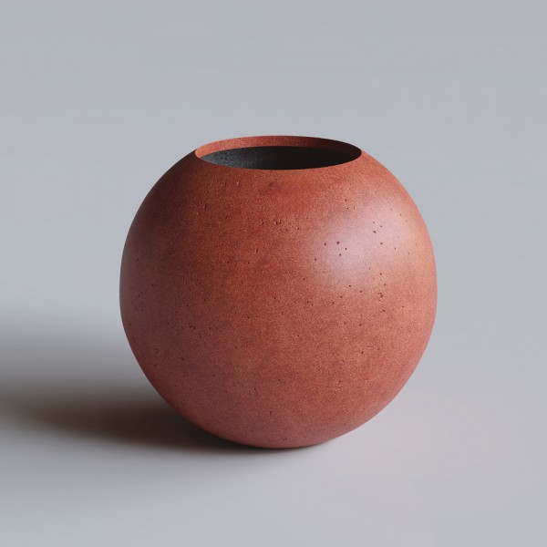 Round - Hafif Beton Saksı