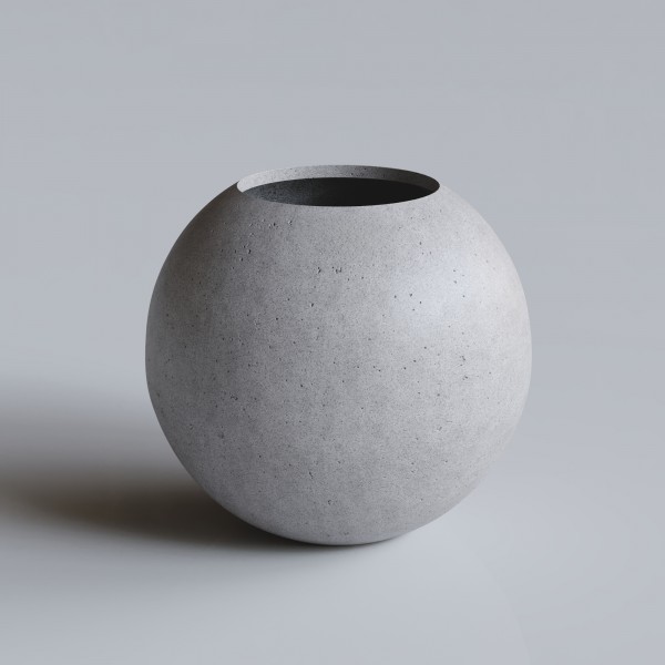 Round - Hafif Beton Saksı