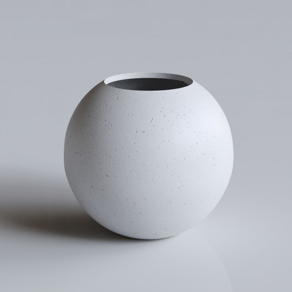 Round - Hafif Beton Saksı