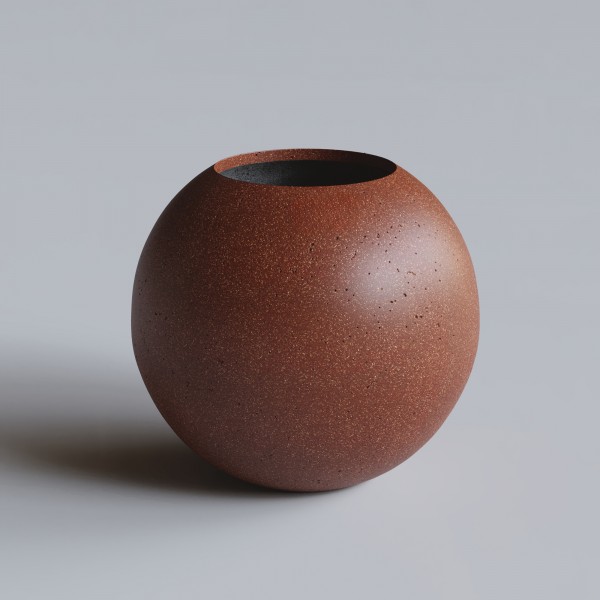 Round - Hafif Beton Saksı