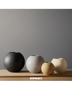 Round - Hafif Beton Saksı