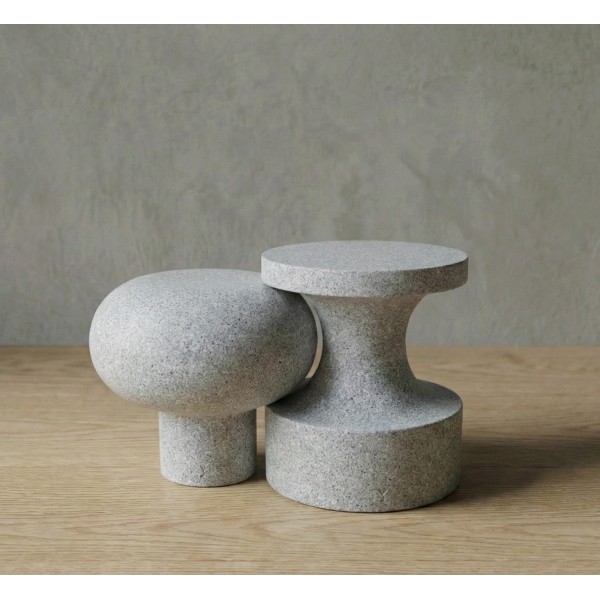 NESTED Hafif Beton Yan Sehpa