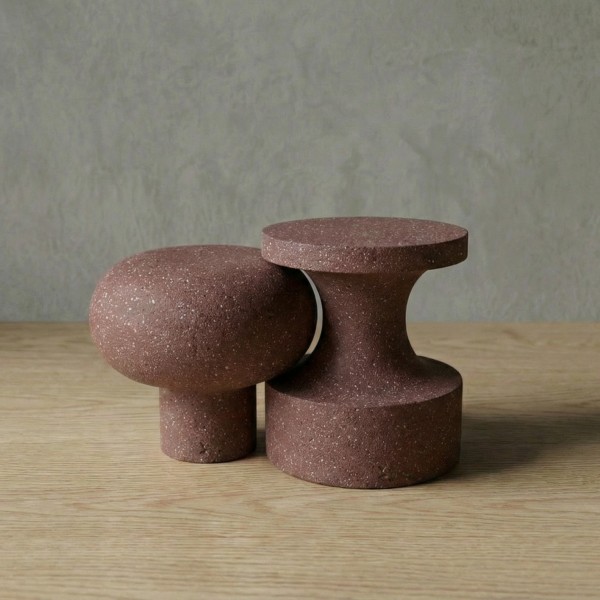 NESTED Hafif Beton Yan Sehpa