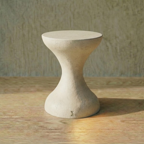 FLOW Hafif Beton Yan Sehpa