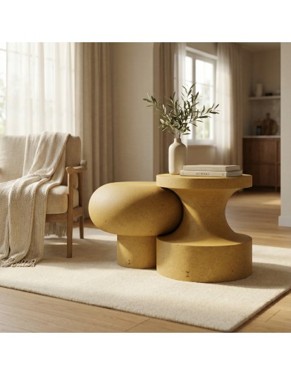 Nested Hafif Beton Yan Sehpa 