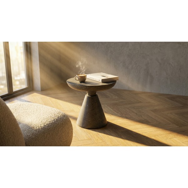 LİFE Hafif Beton Yan Sehpa