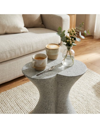 CLOVER Hafif Beton Yan Sehpa