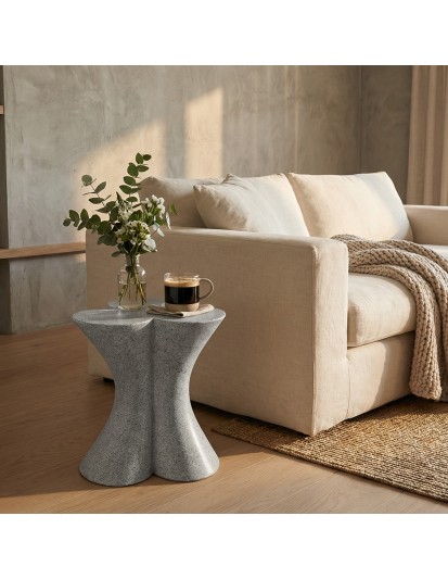 CLOVER Hafif Beton Yan Sehpa