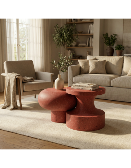 Nested Hafif Beton Yan Sehpa 