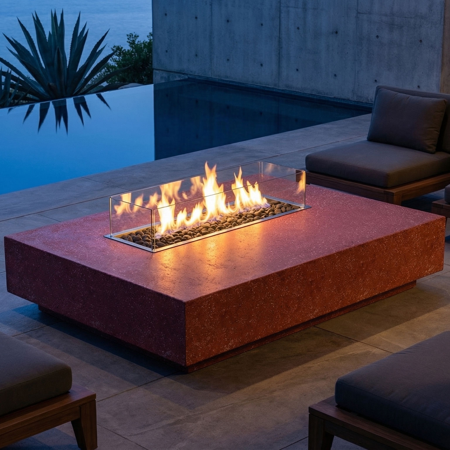 MONOLITH Hafif Beton Ateş Çukuru