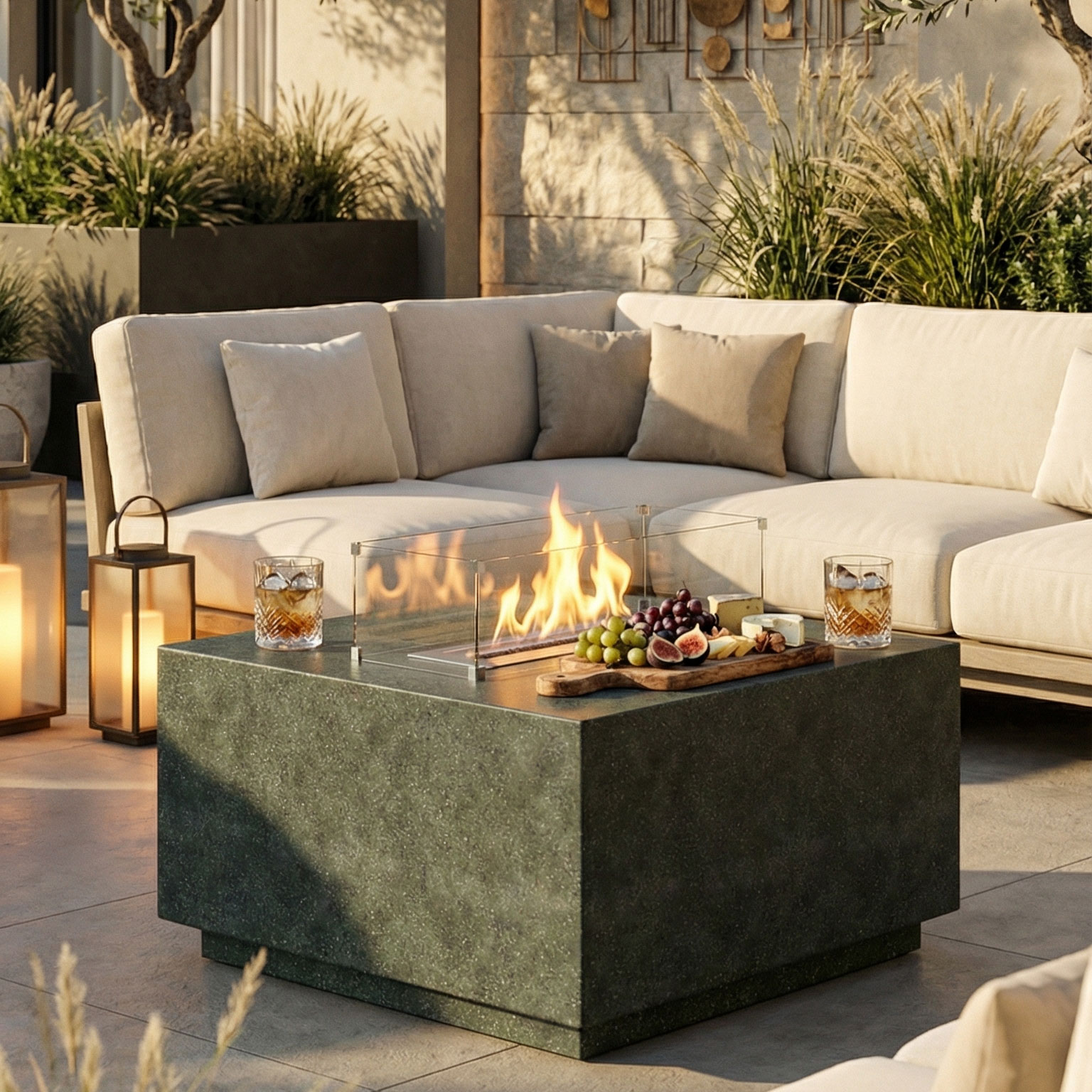 DION Hafif Beton Ateş Çukuru 