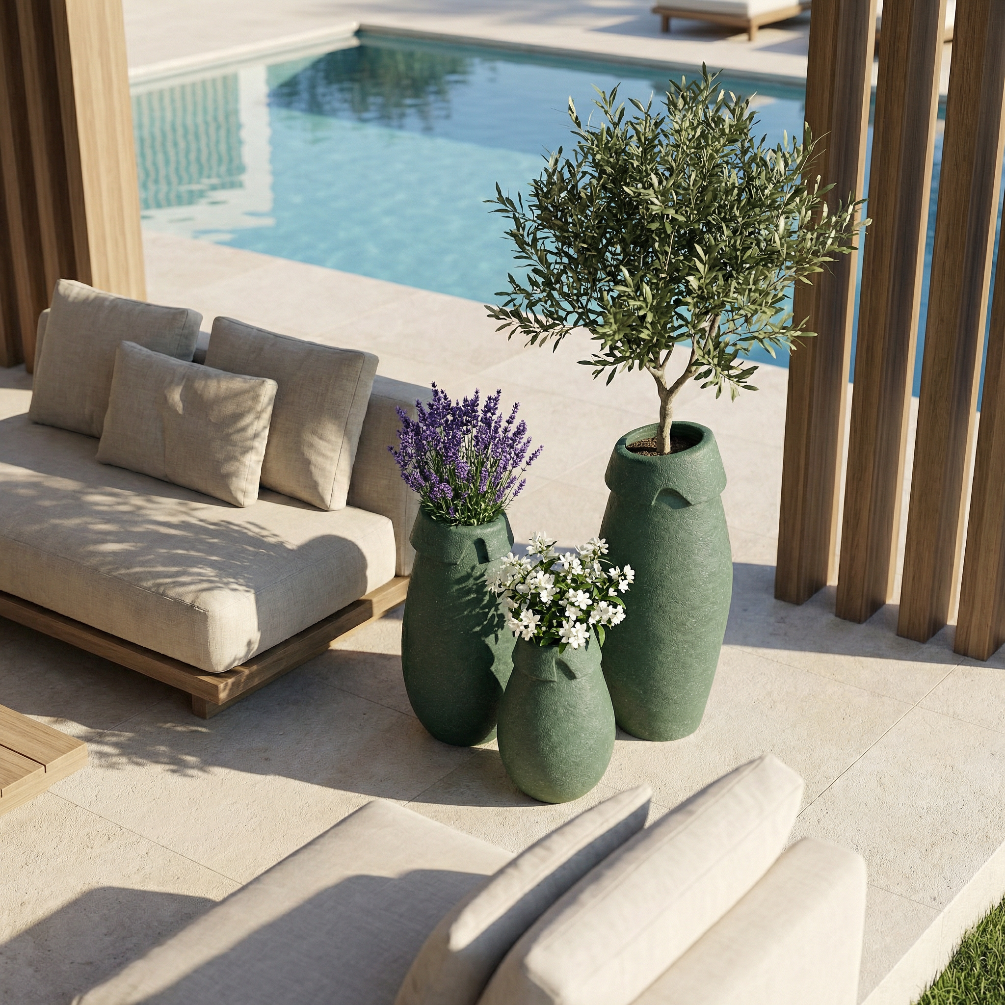 CUFE Hafif Beton Vazo